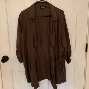 Army Green Drapey Jacket